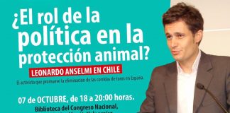 Destacado activista pro animal iberoamericano asistirá a Chile al lanzamiento de la bancada animalista
