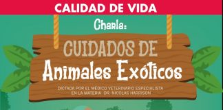 #SANTIAGO Dictarán charla en torno a los animales exóticos en Providencia