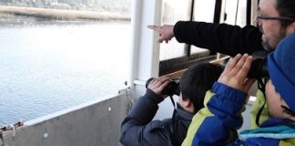 #LOSRIOS Alumnos del colegio Laico de Valdivia conocieron el Santuario del Río Cruces