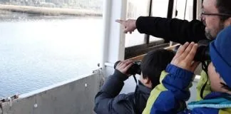 #LOSRIOS Alumnos del colegio Laico de Valdivia conocieron el Santuario del Río Cruces