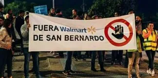 #SANTIAGO Video: Vecinos de San Bernardo se oponen a la construcción de Centro de Distribución de Walmart en el Fundo El Peñon