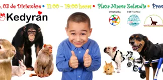#SANTIAGO ¿Quieres conocer el trabajo en pro de los animales discapacitados?, ¡ven a Kedyran este sábado¡