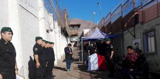 #ANTOFAGASTA Con emotiva ceremonia Gendarmería despide a su perrita antidrogas