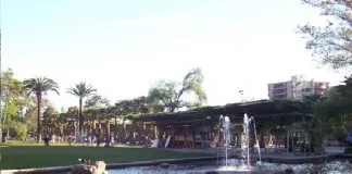 #SANTIAGO Parque Inés de Suárez contará con “Iluminación Inteligente” cuando llegue el Metro