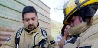 #ANTOFAGASTA Bomberos ayudan a los animales afectados por incendio en campamento de Calama