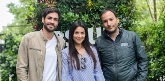 #SANTIAGO Vitacura celebró el Día del Medio Ambiente con un muro vertical poblado de plantas