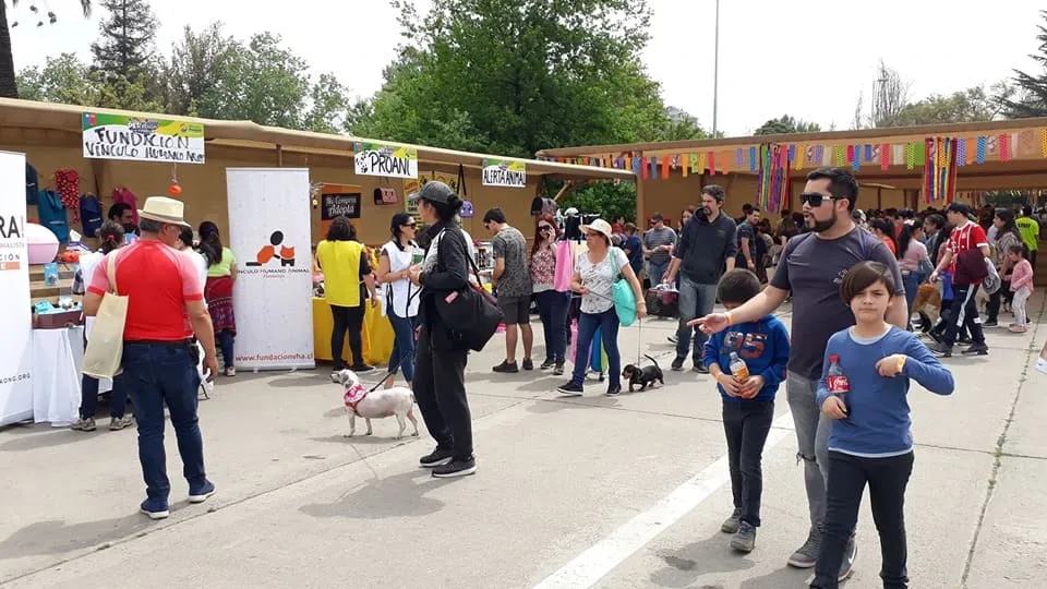 #SANTIAGO Miles de personas asistieron a una nueva versión del Pet Pelusa en el Parque Ohiggins