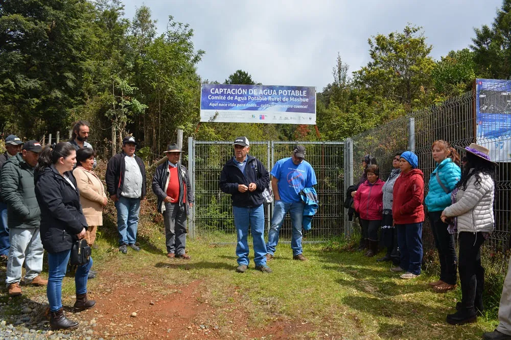 #LOSRIOS Comité de agua potable de Mashue continúa avanzando por cuidar el bosque y el agua