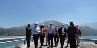 #SANTIAGO Inaguraron obra que proporciona 34 horas de autonomía hídrica a la capital frente a emergencias climáticas