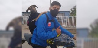 #MUNDO Repartidor lleva todos los días a perrita que adoptó a su trabajo