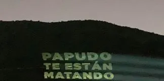 #VALPARAISO Papudo se ilumina, en protesta contra el plan regulador que se busca impulsar
