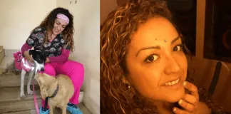 Veterinaria María José Vergara, quien fue acuchillada la tarde de este lunes por defender a dos perros comunitarios