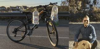 #TENDENCIAS Luis Alberto, el santo cletero de los perritos de la carretera