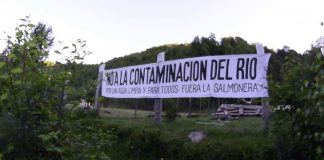 #LAARAUCANIA Piscicultura en Chesque Alto impacta el agua de una de las zonas más prístinas de Chile, denuncian vecinos