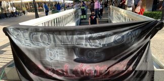 #SANTIAGO Activistas alzaron la voz por la reconversión de los zoológicos en plena Plaza de Armas