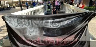 #SANTIAGO Activistas alzaron la voz por la reconversión de los zoológicos en plena Plaza de Armas