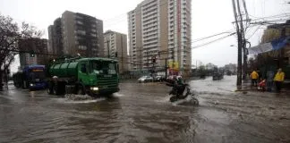 #SANTIAGO Mapa identifica las comunas que sufren más daños por precipitaciones en la región
