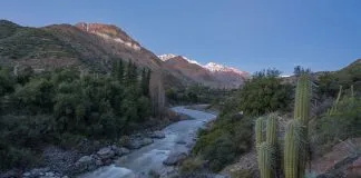 #SANTIAGO Solicitan la renovación del decreto de escasez hidríca en la cuenca del Río Maipo