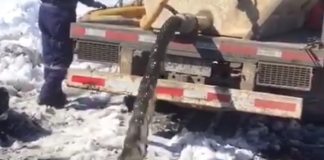 Denuncian vertimiento de aguas servidas a orillas del lago Icalma, Lonquimay