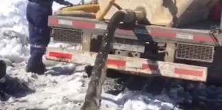 Denuncian vertimiento de aguas servidas a orillas del lago Icalma, Lonquimay