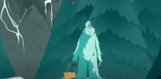 Pie Grande se vuelve vegano por el planeta en tierno video animado