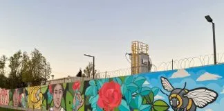 Inauguraron mural «sustentable» que reconoce a las mujeres de Talagante