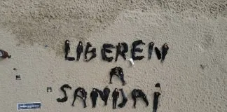 Activistas hicieron el alfabeto humano en Valparaíso pidiendo la libertad de Sandai