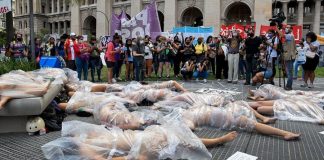 Matanza Animal, la performance urbana por el fin de la violencia hacia los animales que se visibilizará este miércoles en #Santiago