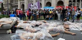 Matanza Animal, la performance urbana por el fin de la violencia hacia los animales que se visibilizará este miércoles en #Santiago