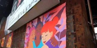 El abrazo, el mural sustentable que revoluciona Santiago
