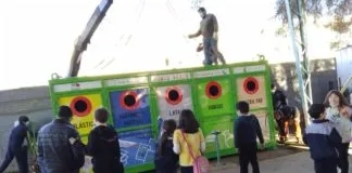 Con la instalación de puntos limpios, se inició campaña de reciclaje en 10 colegios de Curicó
