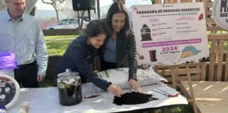 Alcaldesa de Vitacura y ministra de Medio Ambiente lanzaron el plan de reciclaje de orgánicos más grande del país