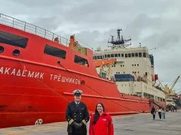 Por 70 días chilena circunnavegará la Antártica a bordo de rompehielos científico