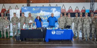 Capacitaron a brigadas del Ejército de La Araucanía en rescate de fauna y animales domésticos