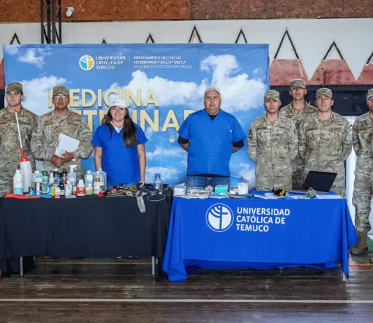 Capacitaron a brigadas del Ejército de La Araucanía en rescate de fauna y animales domésticos