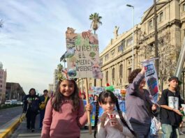 Santiago le dijo no a los retrocesos ambientales y el sufrimiento animal, en masiva marcha realizada este sábado