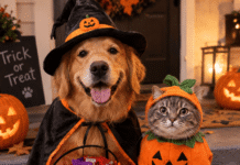 Dulces de Halloween pueden ser peligrosos para perros y gatos, afirman especialistas