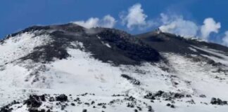 Un flujo de lava marca un nuevo cambio en la erupción del volcán Nevados de Chillán